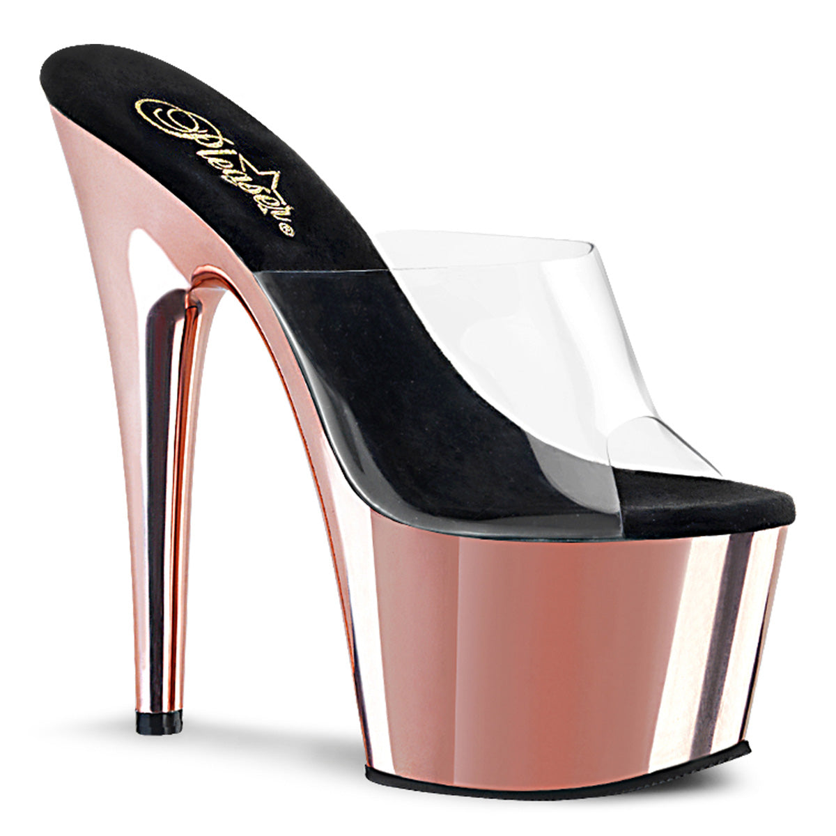 PLEASER Tagged ROSE GOLD Shoes Of Hollywood