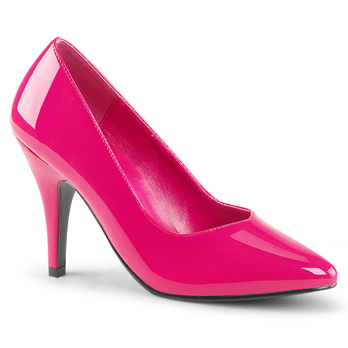 PLEASER DREAM-420 HOT PINK 4 INCH HIGH HEEL SINGLE SOLE SHOES SIZE 12 SALE