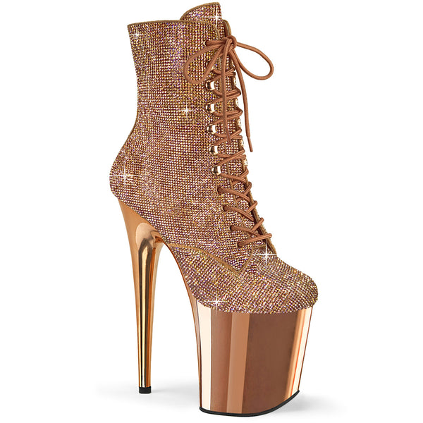 Rose gold pleaser heels online